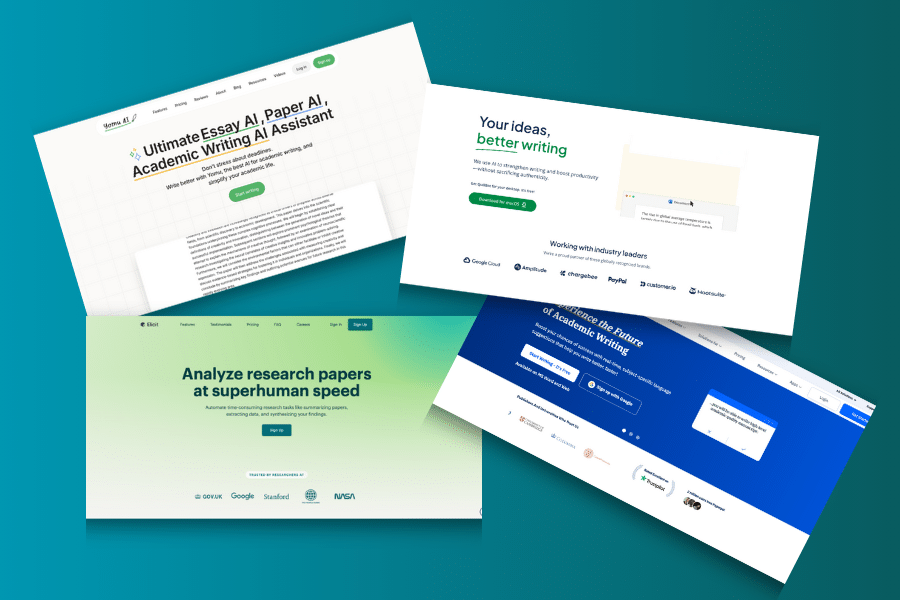 Best AI Tools for Academic Writing & Research